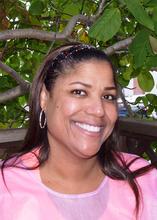 Dental hygienist Kay